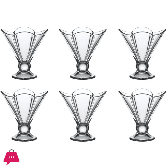 Floral Shape Ice Cream Bowls 5 Floral Shape Ice Cream Bowls - Image 3