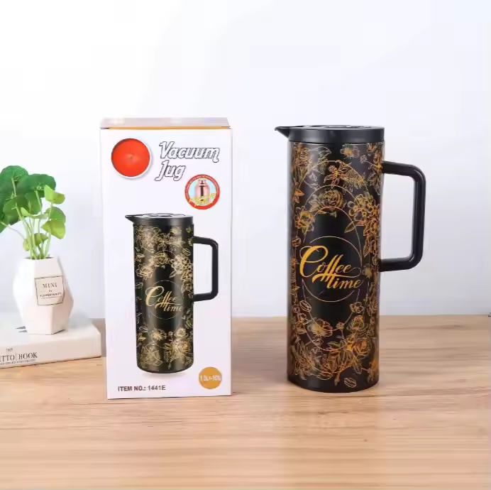 Glass Refill Thermal Vacuum Flask Water Jug Bottle Tea Thermos Jebena Coffee Pot