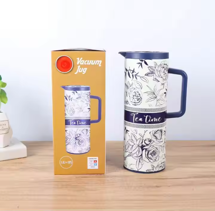 Glass Refill Thermal Vacuum Flask Water Jug Bottle Tea Thermos Jebena Coffee Pot