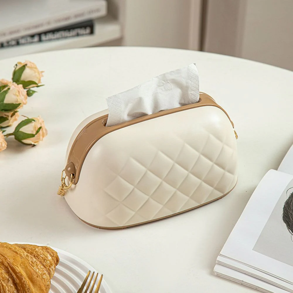 Hand Bag Style Tissue Box Decorative Napkin Holder