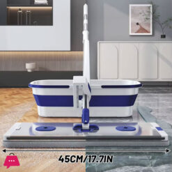 Hands Free Folding Bucket Mop Set