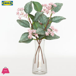 Ikea SMYCKA Artificial Flower  Pink Eucalyptus Pink