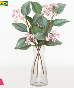 Ikea SMYCKA Artificial Flower  Pink Eucalyptus Pink