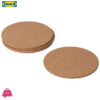 IKEA AVSKILD Coaster, Cork 10 CM