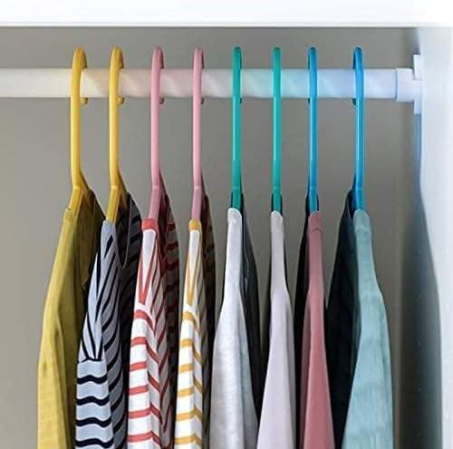 Ikea Bagis Children'S Clothes Hangers, Mixed Pastel Colours 8 Pcs Set