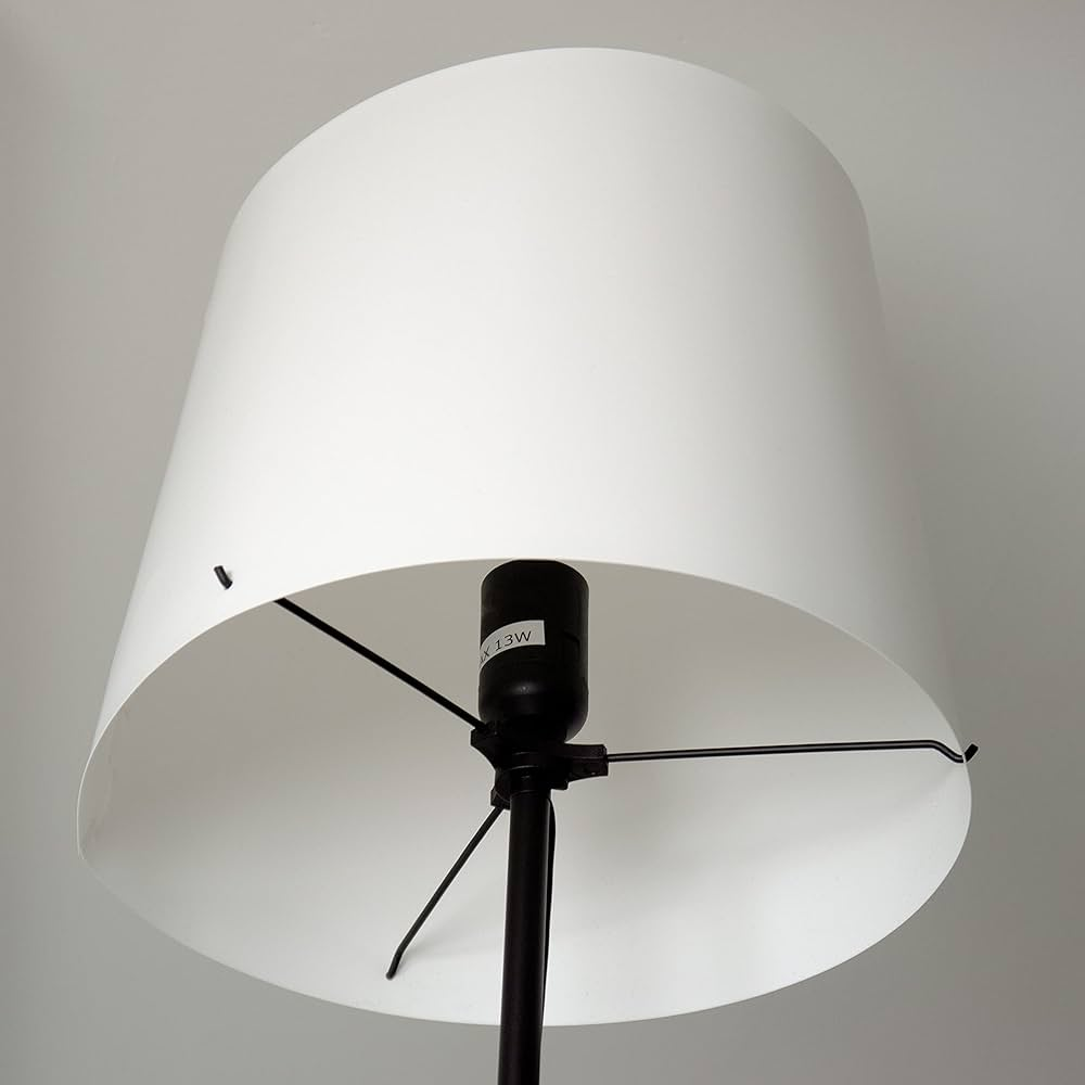 Ikea Barlast Floor Lamp, Black / White150 Cm