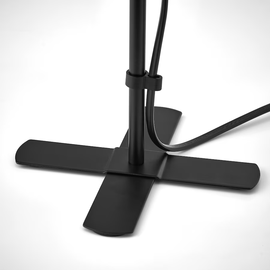 Ikea Barlast Table Lamp-Black / White