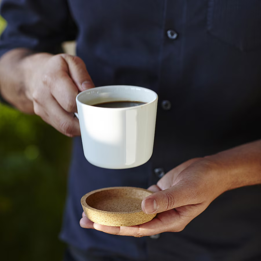 Ikea Dutis Set Of Coasters Glass For Coffee Mugs, Tea Cups And Universal Glasses, Diameter Cork 10 Cm 6 Ikea Dutis Set Of Coasters Glass For Coffee Mugs, Tea Cups And Universal Glasses, Diameter Cork 10 Cm