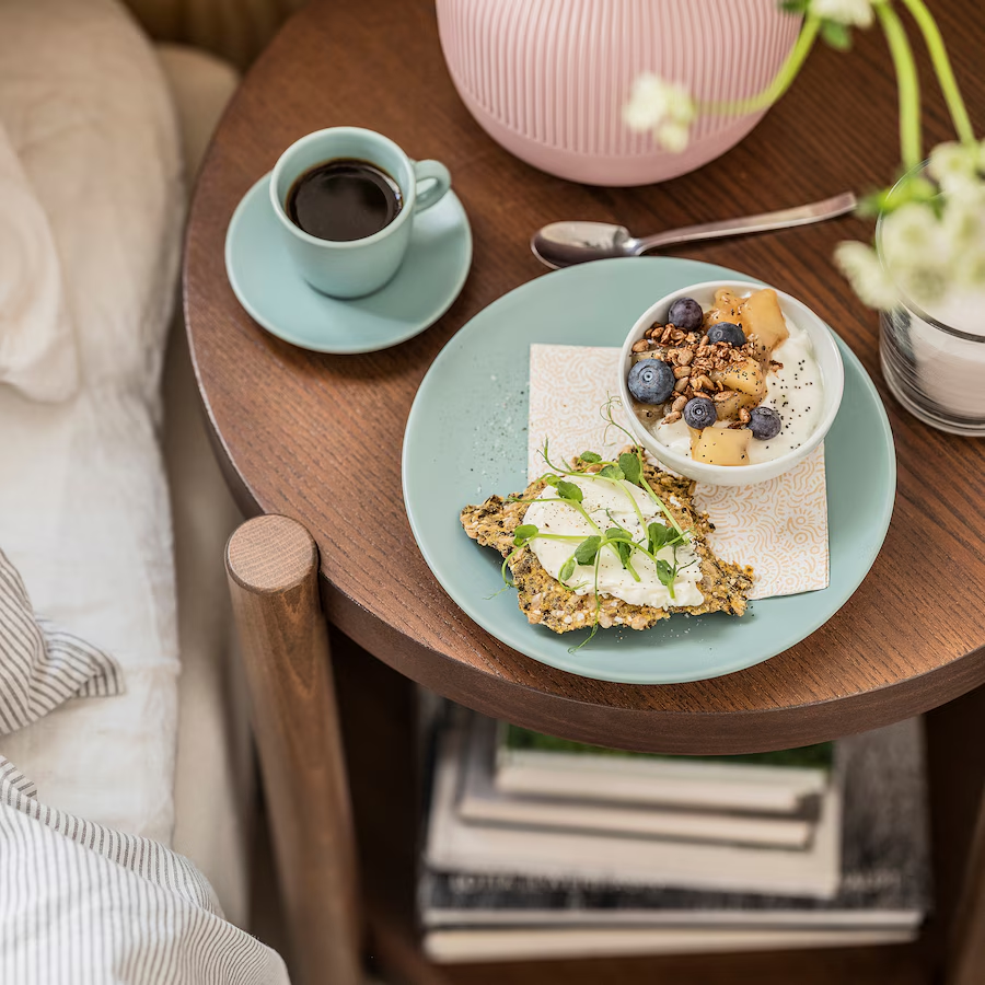 Ikea Fargklar Cup With Saucer Matt Light Turquoise 7 Cl