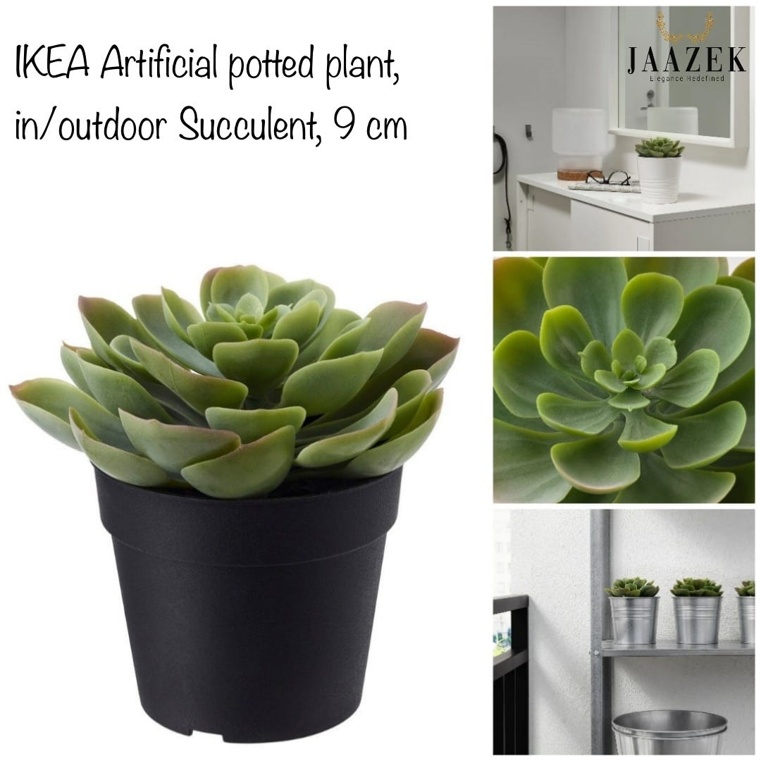 Ikea Fejka Artificial Potted Plant, Indoor/ Outdoor Succulent 9 Cm