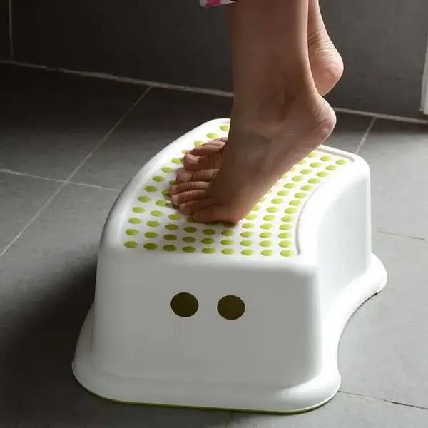 Ikea Försiktig Children'S Stool White / Green 8 Ikea Försiktig Children'S Stool White / Green