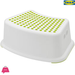 IKEA FÖRSIKTIG Children's Stool White / Green