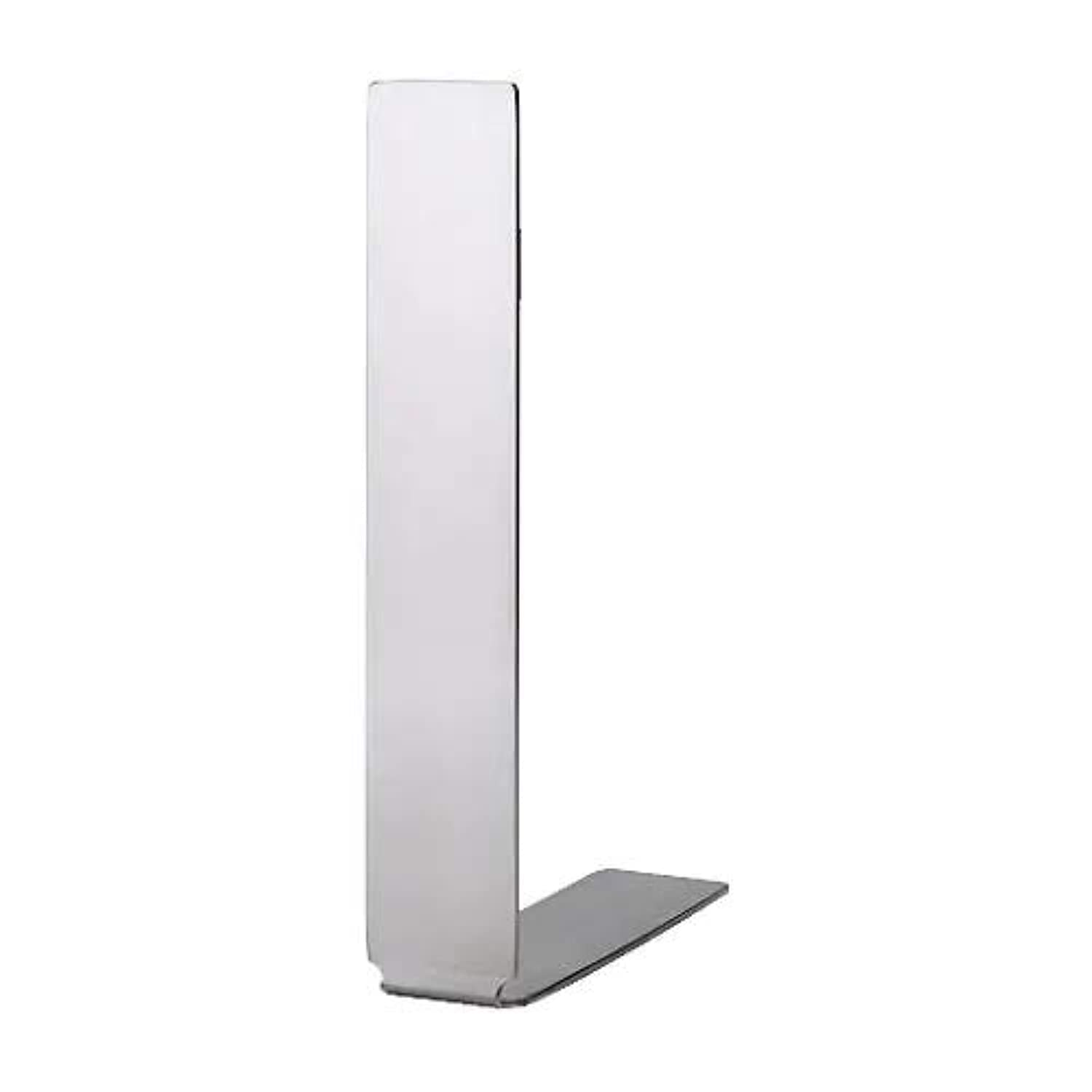 Ikea Glufsa Stainless Steel Book End Holder - Pack Of 2