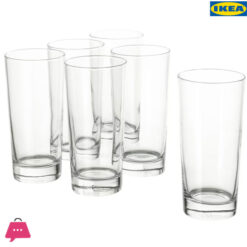 IKEA GODIS Glass, clear glass 40 CL