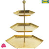 IKEA GOKVALLA Serving Stand Golden Set