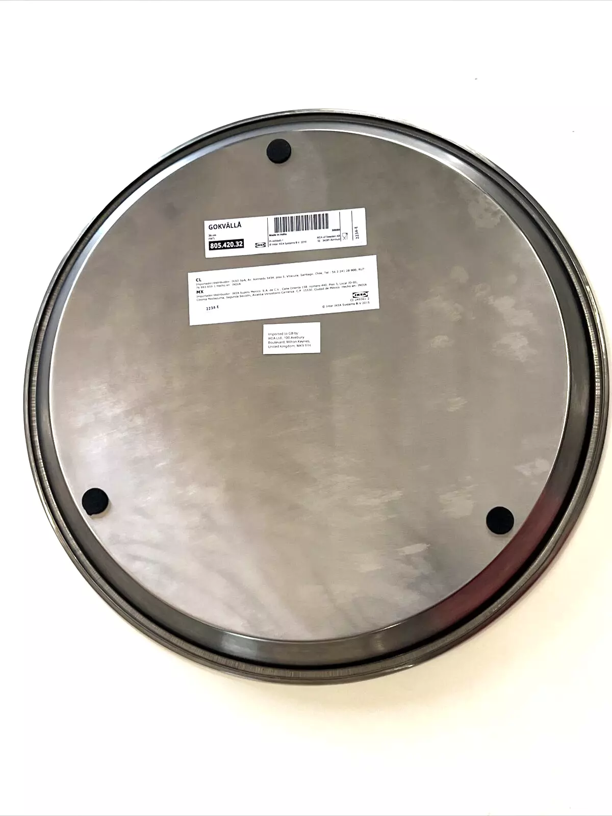 Ikea Gokvalla Serving Tray, Metal Silver 7 Ikea Gokvalla Serving Tray, Metal Silver