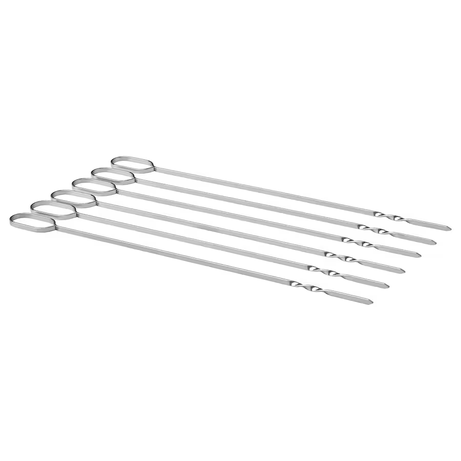 Ikea Grilltider Bbq Skewer Stainless Steel - Highly Stain Resistant