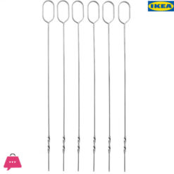 IKEA GRILLTIDER BBQ Skewer Stainless Steel - Highly Stain Resistant