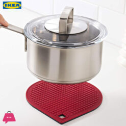 IKEA Gunstig Trivet Pot Stand  Magnetic Red, Dark Gray