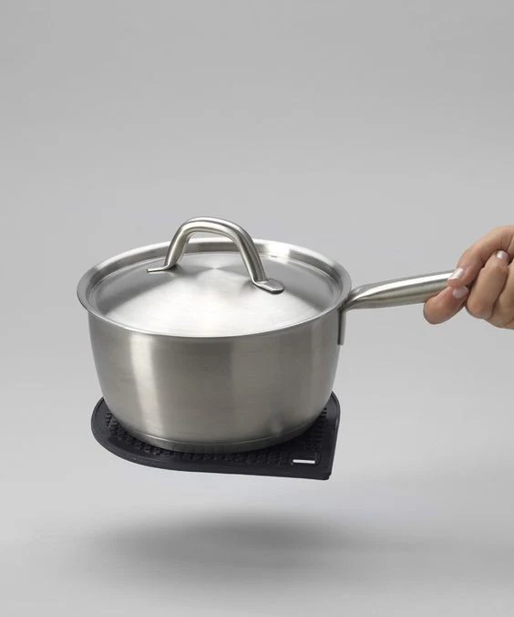 Ikea Gunstig Trivet Pot Stand Magnetic Red, Dark Gray