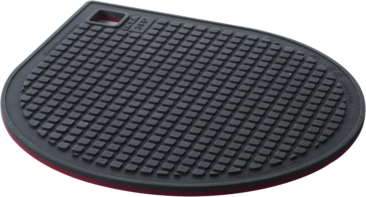 Ikea Gunstig Trivet Pot Stand Magnetic Red, Dark Gray