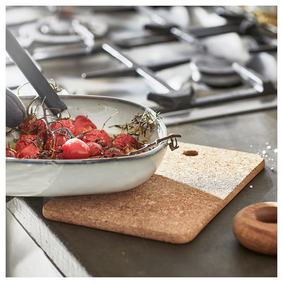 Ikea Heat Pot Stand Cork 23X17 Cm