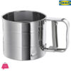 Ikea Idealisk Flour Sifter Stainless Steel