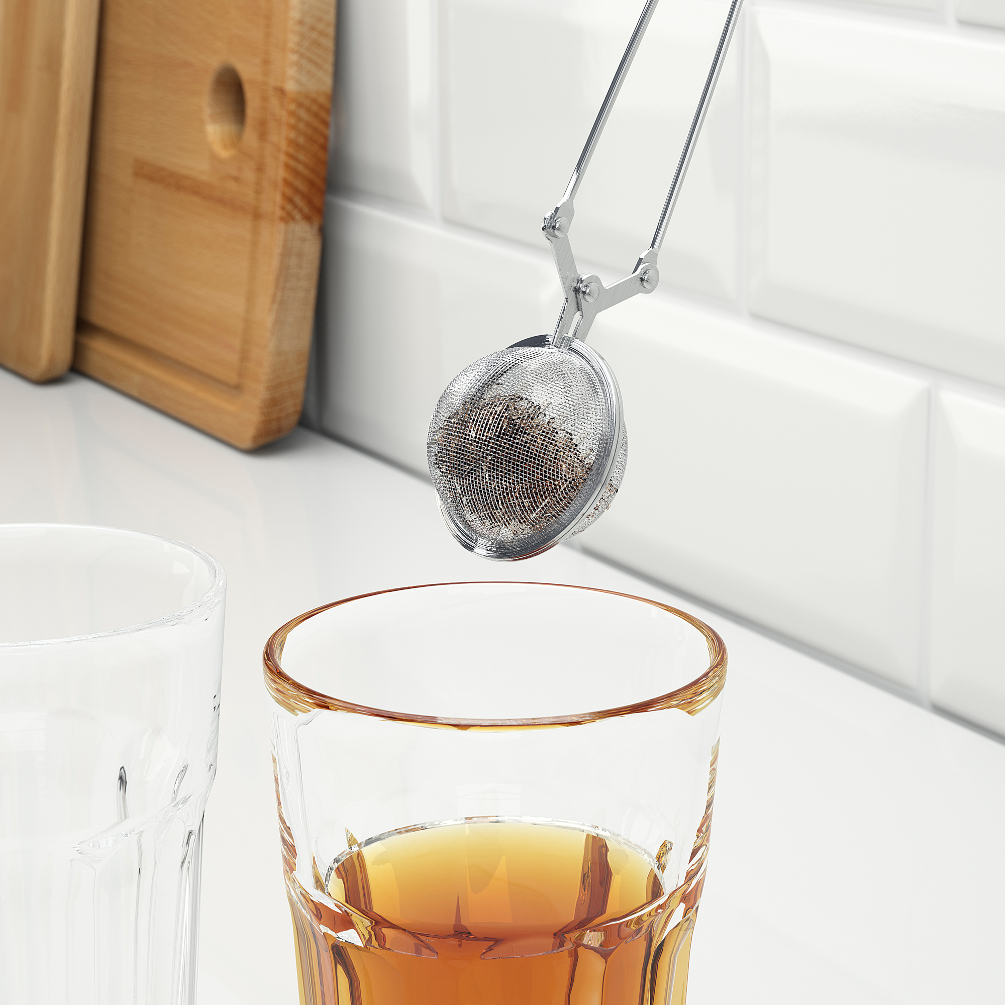 Ikea Idealisk Tea Infuser, Stainless Steel