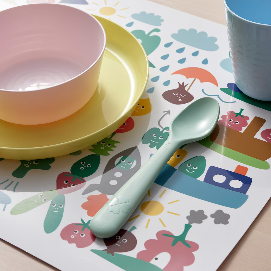 Ikea Kalas Spoon, Mixed Colours