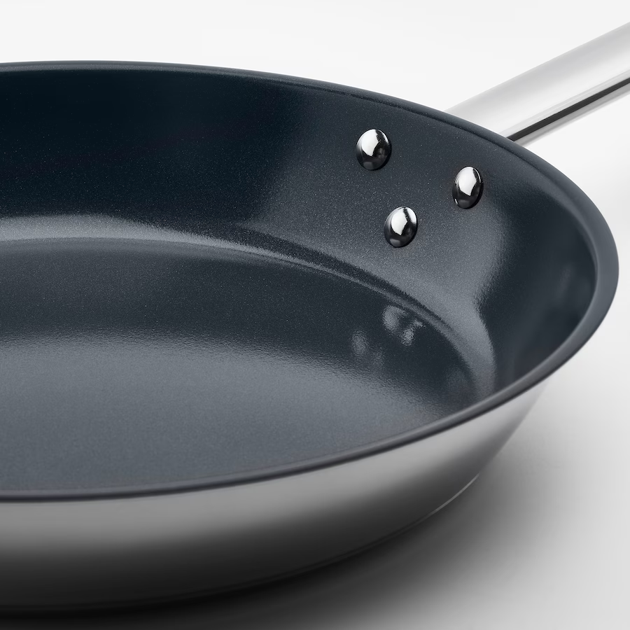 Ikea Kavalkad Stainless Steel Non-Stick Frying Pan Coating 28 Cm