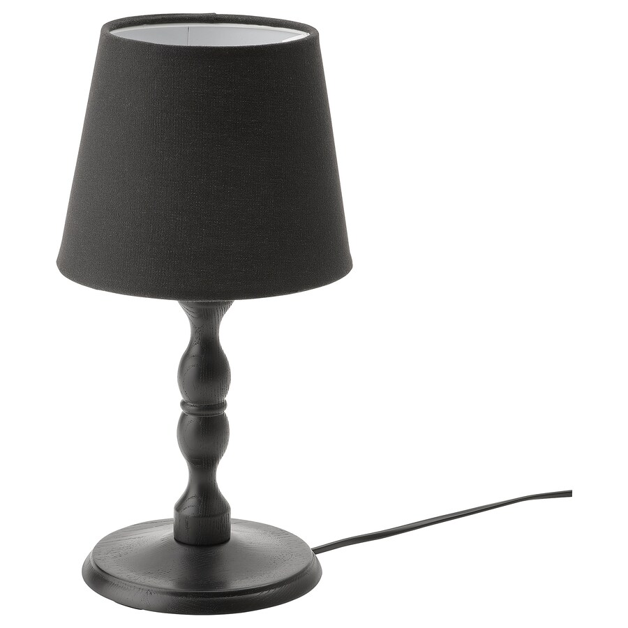 Ikea Kinnahult Table Lamp-Black