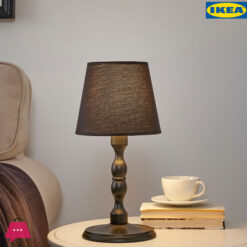 Ikea Kinnahult Table Lamp-Black