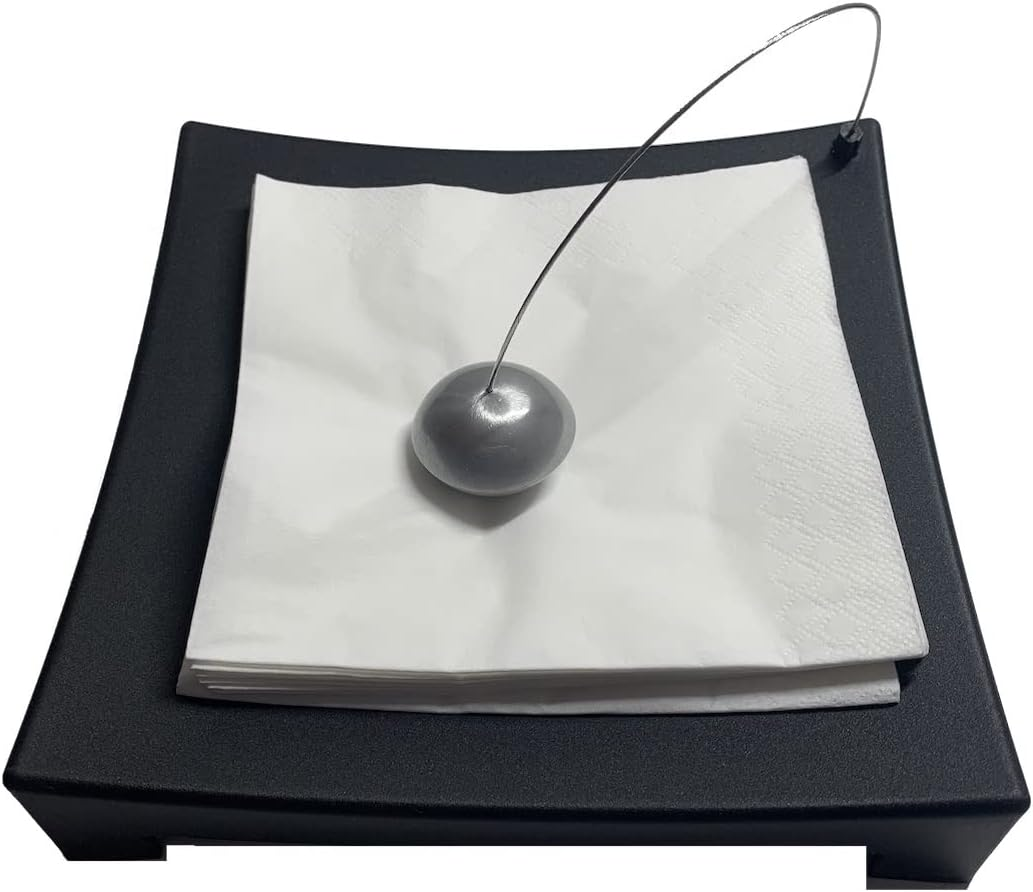 Ikea Knyck Napkin Holder, Black