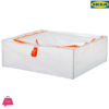 Ikea Parkla Storage Case 55 X 49 X 19 Cm