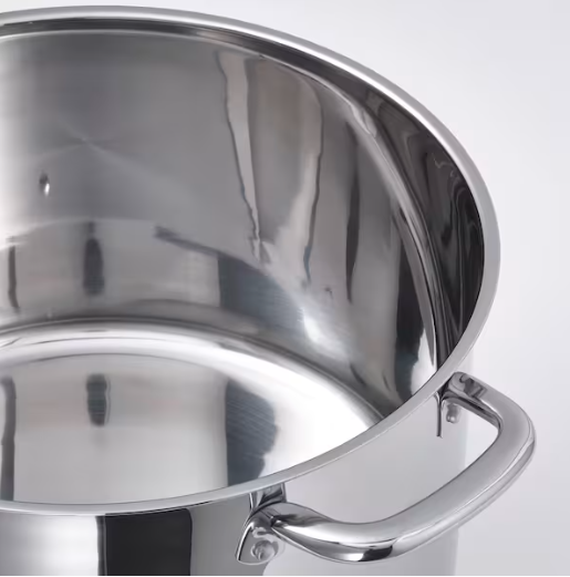 Ikea Pot Stainless Steel With Lid