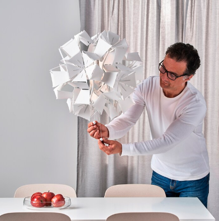 Ikea Ramsele Pendant Lamp-White