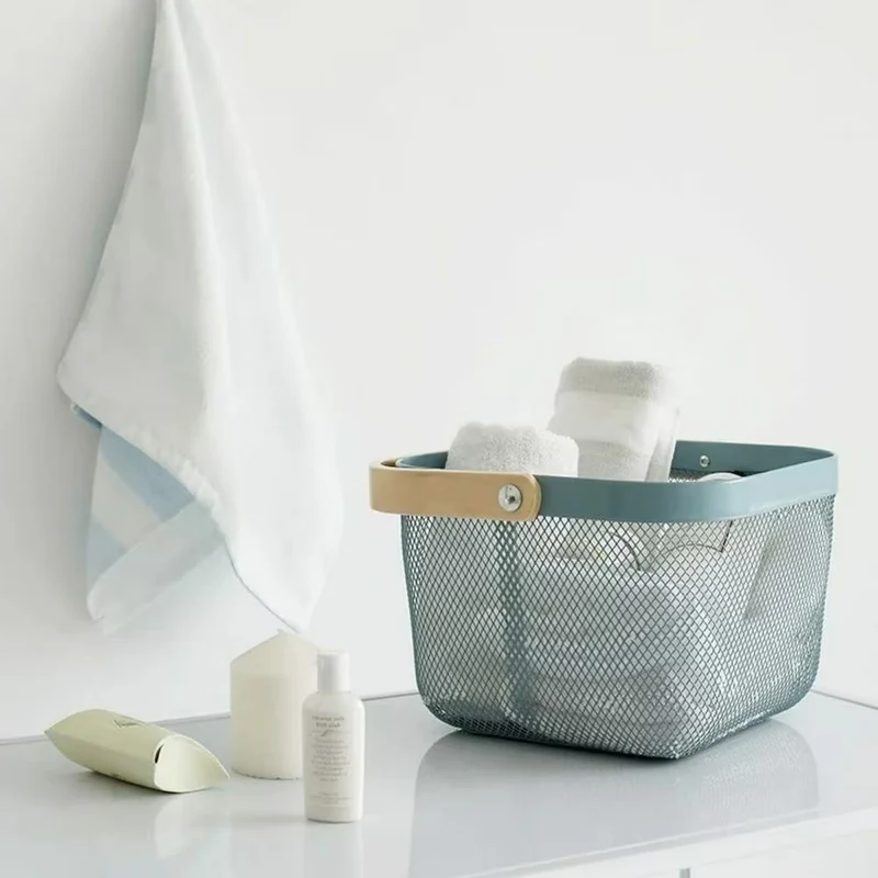 Ikea Risatorp Basket In Pale Blue