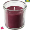 Ikea Störtskön Scented Candle In Glass