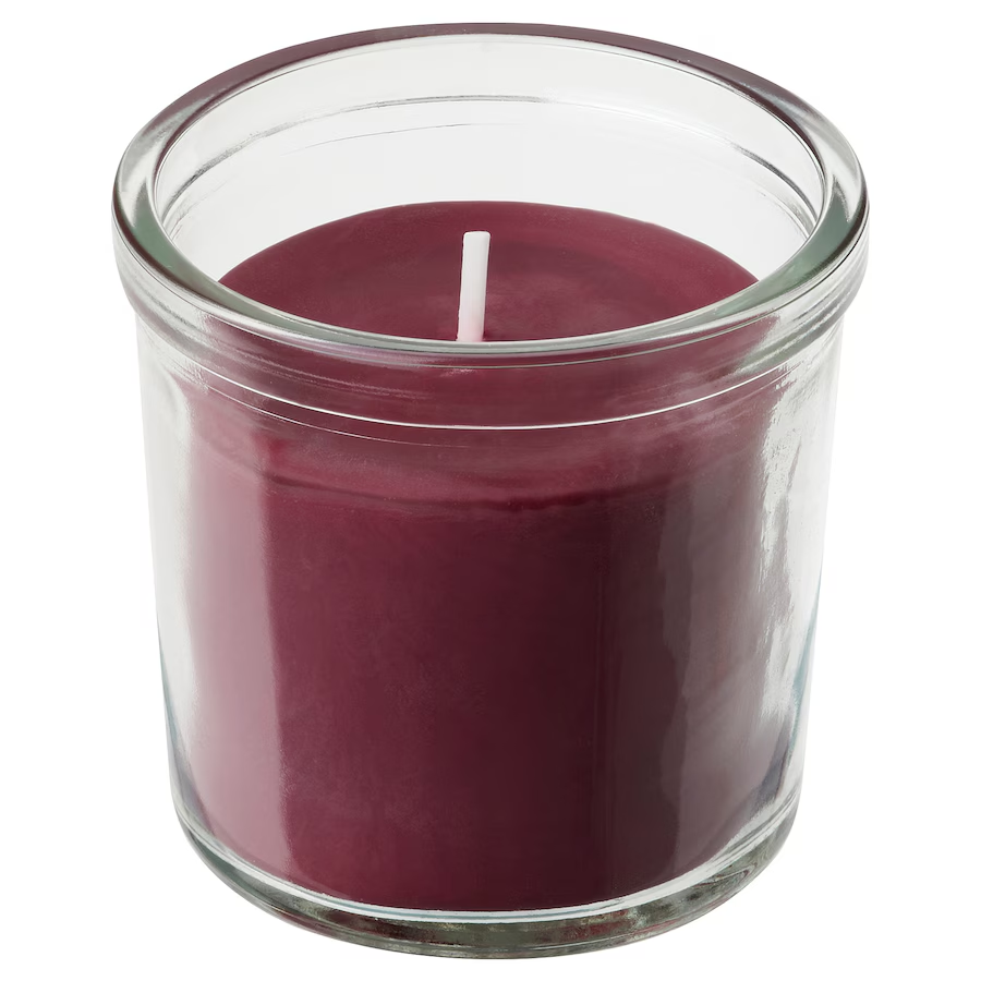 Ikea Störtskön Scented Candle In Glass