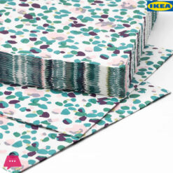 Ikea Tacksamhet Paper Napkin, Multicolour 33X33 Cm