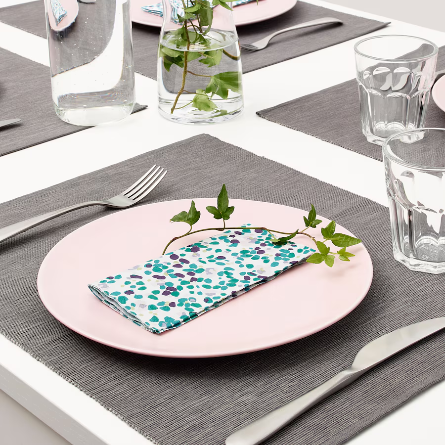 Ikea Tacksamhet Paper Napkin, Multicolour 33X33 Cm