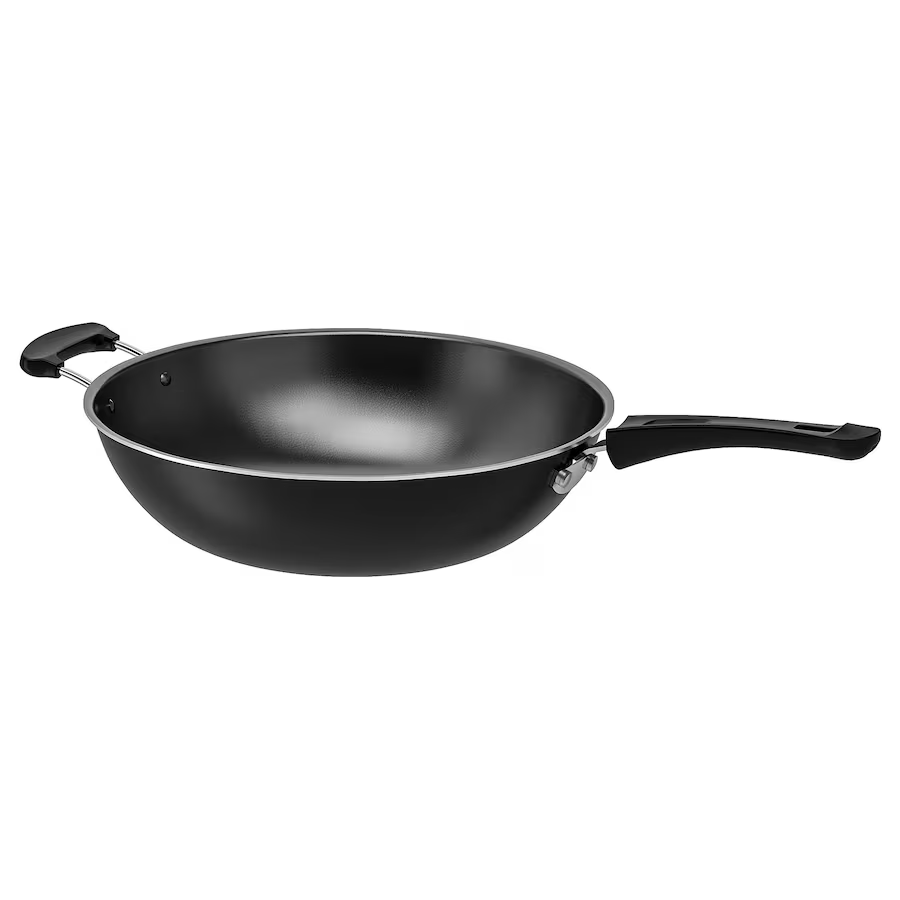 Ikea Tolerant Non-Stick Wok With 2 Handles