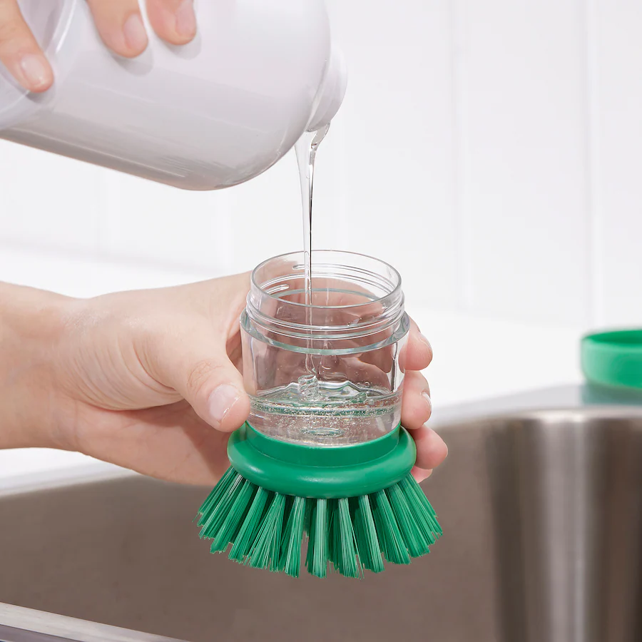 Ikea Videveckmal Dish-Washing Brush With Dispenser