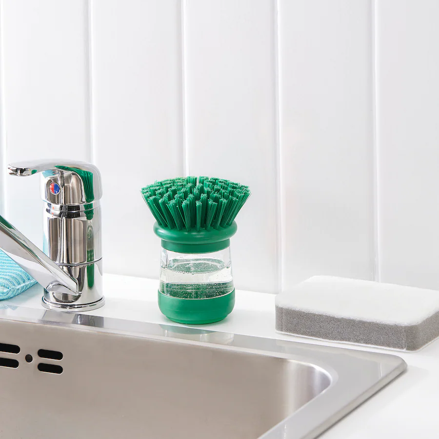 Ikea Videveckmal Dish-Washing Brush With Dispenser