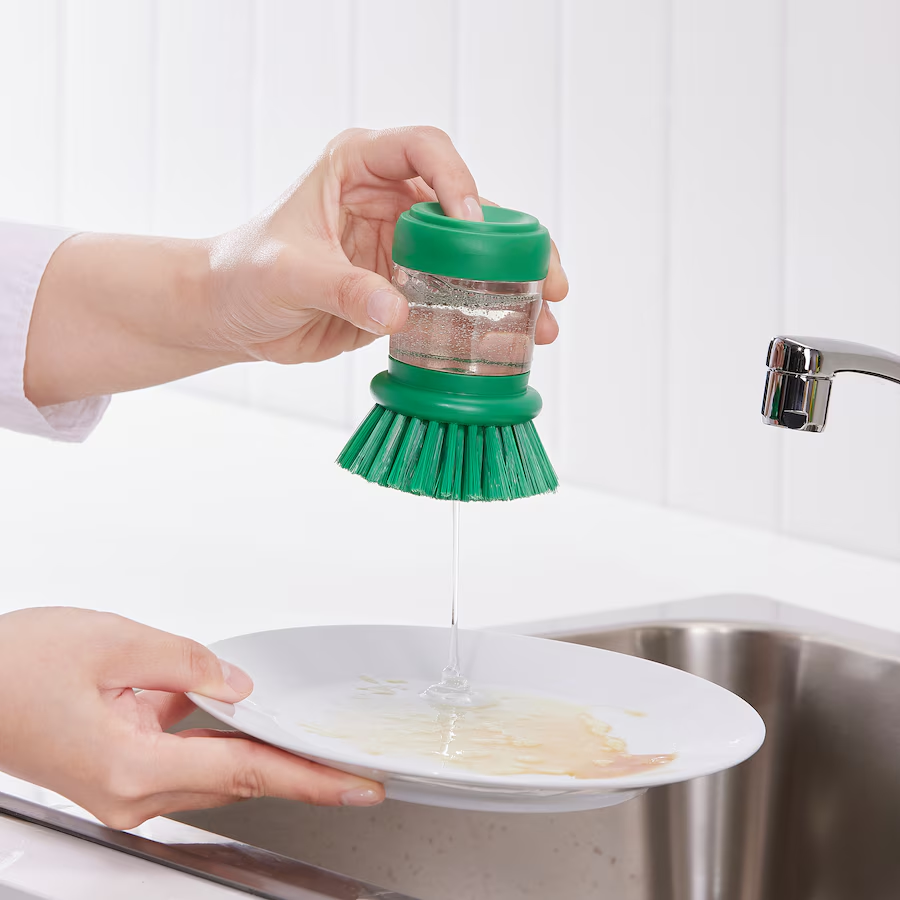 Ikea Videveckmal Dish-Washing Brush With Dispenser