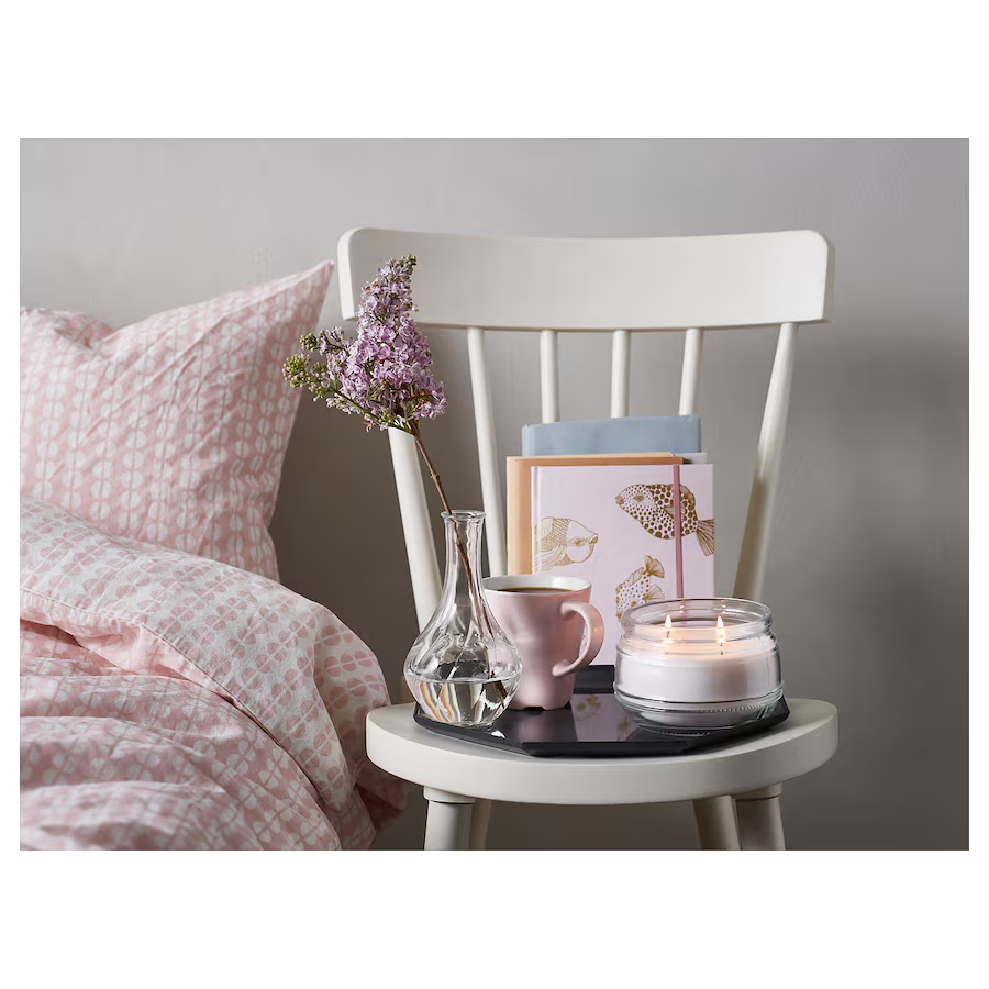 Ikea Viljestark Vase Clear Glass 17 Cm