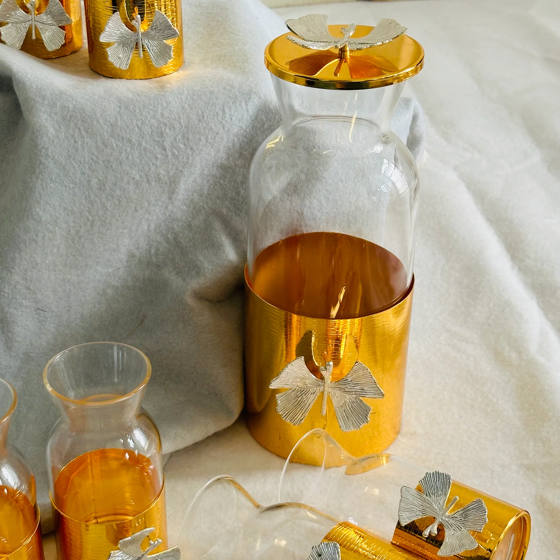 Juice Jug Set With 6 Glasses