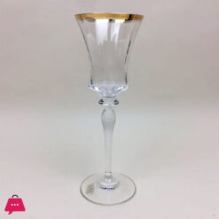 Mikasa Crystal Gold Rim Austria Stemmed Wine Glass - Set Of 6