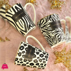 Nouvelle Collection Porcelain Mugs Gold Rim 1-Pcs