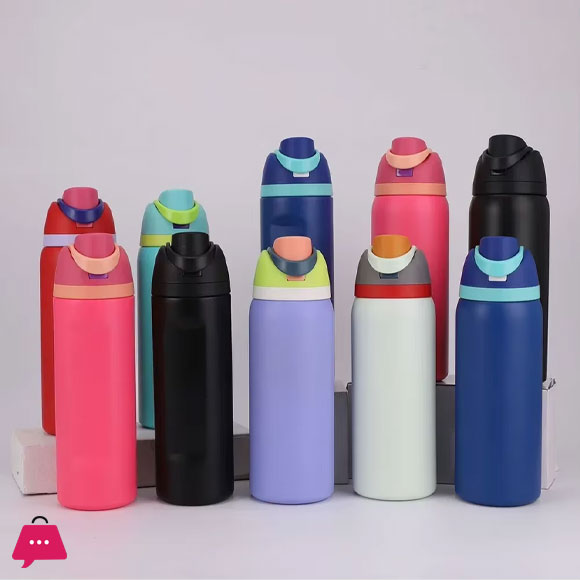 Owala Freesip Thermos Cup 24/32Oz Double-Layer Stainless Steel Water Bottle 6 Owala Freesip Thermos Cup 24/32Oz Double-Layer Stainless Steel Water Bottle - Image 4